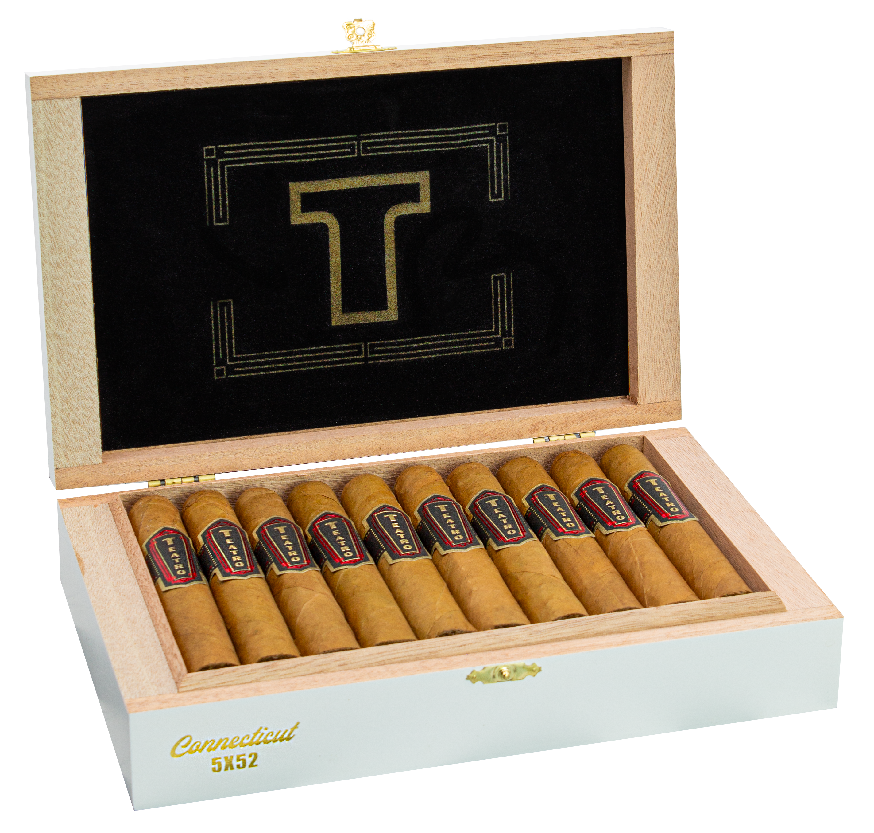 Robusto 5x52 Connecticut Wrapper | Hand-Rolled Mild Cigar with Smooth Creamy Flavors