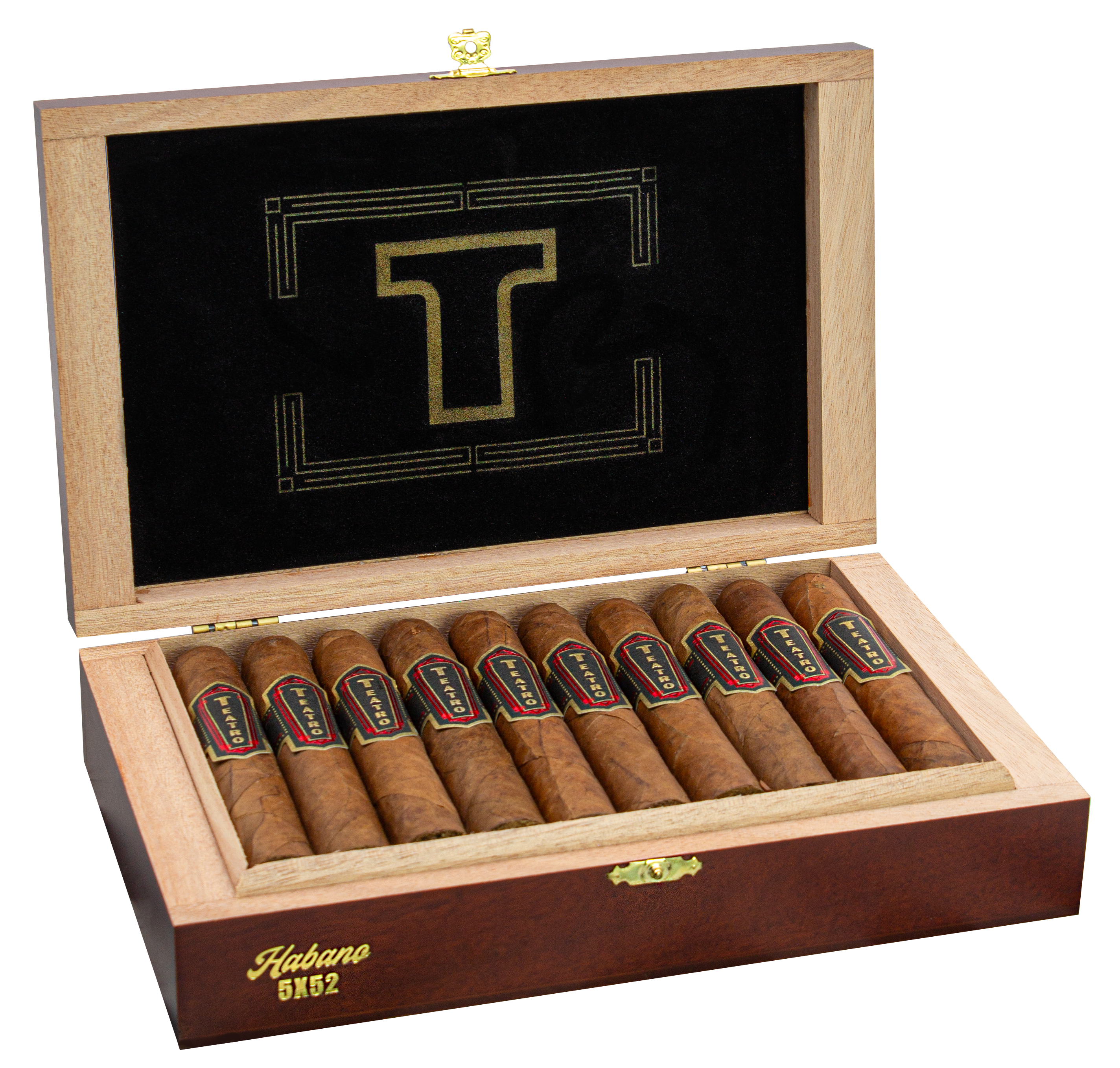 Robusto 5x52 Habano Wrapper | Medium-Bodied Handcrafted Cigar with Bold Spicy Earthy Flavors